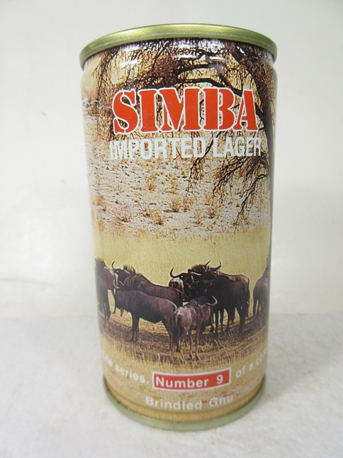 Simba Wildlife # 9 - Brindled Gnu - Click Image to Close
